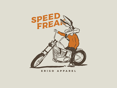 Road Runner bobber chopper clothing design design flatdesign graphicdesign icon illustration illustrator typography vector vector illustration vectorart