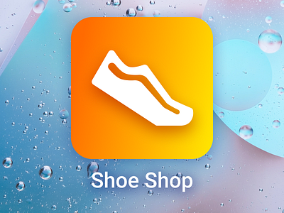 Daily UI 5 - Shoe Shop App Icon appicon dailyui dailyui005 icon logo
