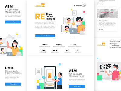 HMS Website Revamp design illustration ui uidesign webdesign