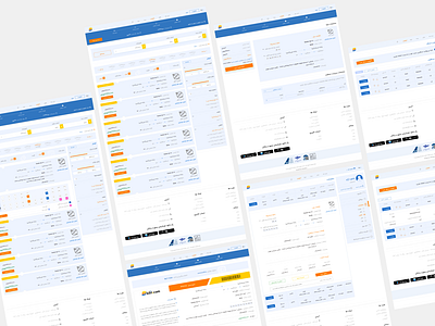 Bilit.com - bus website branding design flat illustration ui ux web