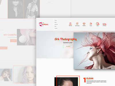 Photography homepage