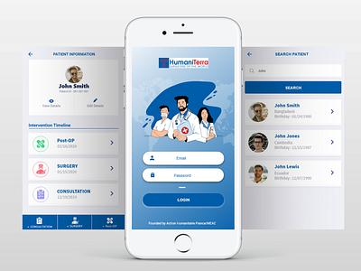 Doctor's Appointment mobile app design