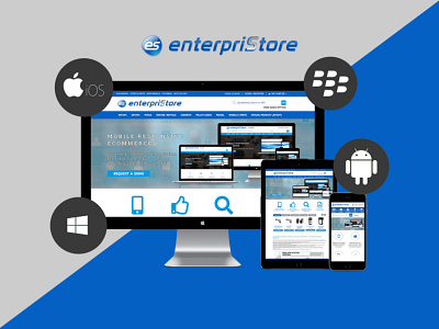 Enterpristore design online shop online store shop web website website builder website concept website design website shop website store