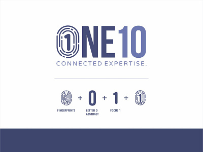 One Ten Branding icon logo logotype minimal ui ux web