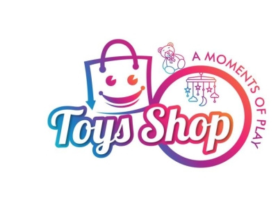 Toy shop logo app design design illustration logo typography ui ux vector