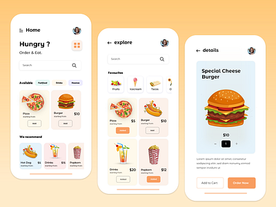 Food app  Concept