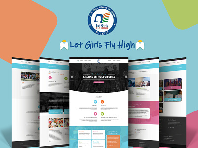 T N Rao School For Girls design ui ux web website design