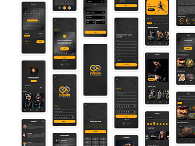 Business Solution for Fitness app app design design fitness app ui ux
