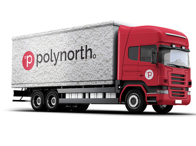 PolynorthTruck brand identity identity design logo design