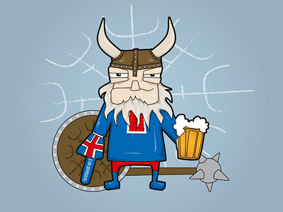 Iceland Ultra - Character Design character design illustration vector