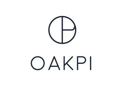 OAKPI - Logo Design branding clean design flat icon logo