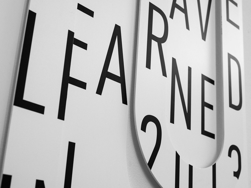 Things I Have Learned in 2013 sagmeister minimalist typographic poster croatia new york clean helvetica design graphic learn 2013