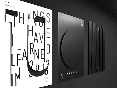 Things I Have Learned in 2013 2013 clean croatia design graphic helvetica learn minimalist new york poster sagmeister typographic