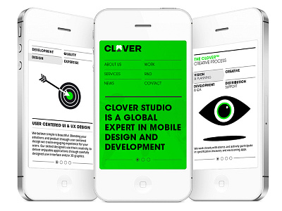 Clover behance brand clean croatia design digital fresh green identity luck web zagreb