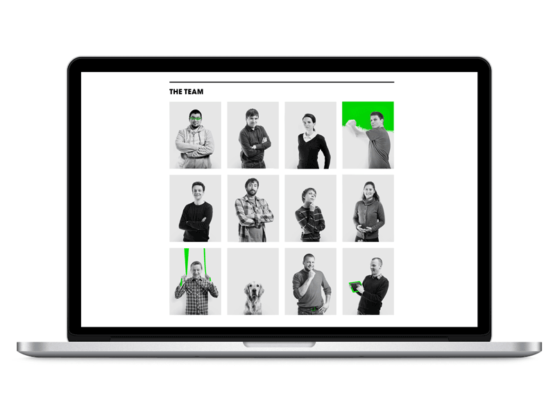 Clover green identity design digital luck clean fresh croatia zagreb web behance brand