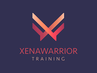 XenaWarrior Logotype logo pagan viking warrior