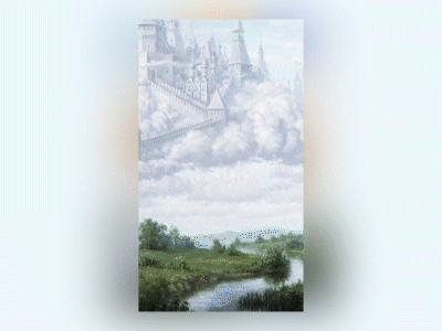 BOXING animations castle clouds event light poster sport white
