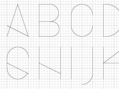 Authority Typeface - v01 font lettering type typeface
