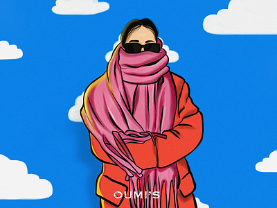 Cold weather neopopart - Procreate illustration cold weather graphic design illustration neopopart procreate