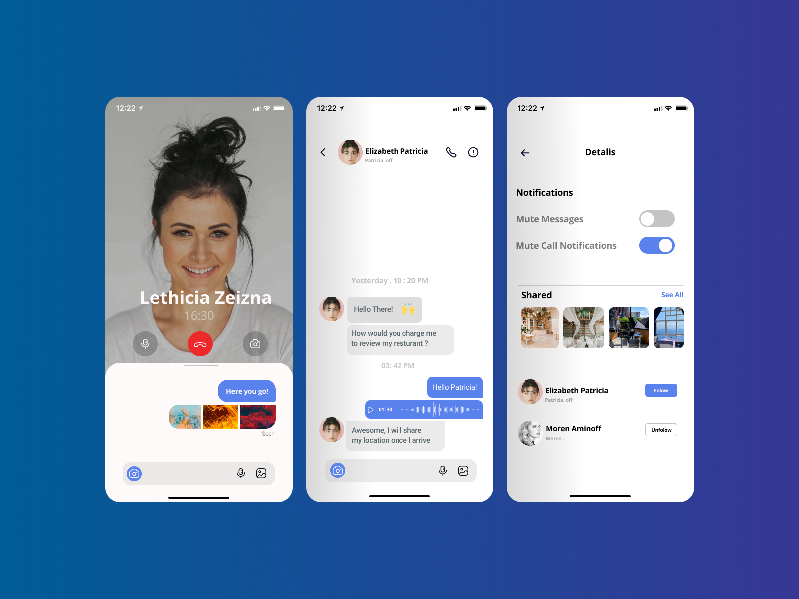 Chat App Mobile By Rendi Ramdani On Dribbble