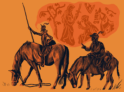Don Quixote books don quixote illustration literature quixote