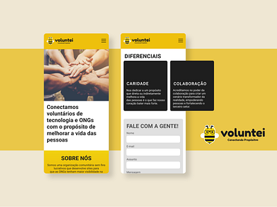 Voluntei ui design