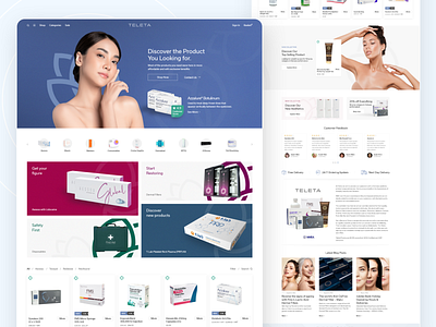 eCommerce Cosmetic Store design ecommerce graphicdesign store ui uidesign uiux ux uxdesign webdesign webdesigner webdesigninspo website webstore
