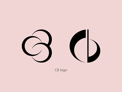 cb logo graphic design logo design