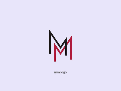 mm logo graphic design logo design