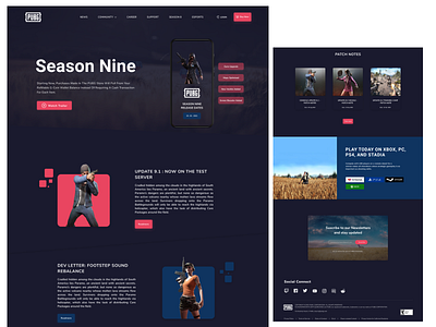 GAMES PROMOTION PAGE branding clean design clean ui design landing page logo minimal minimalistic userinterface ux vector