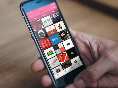 Dribbble App Design app application concept design dribbble ios