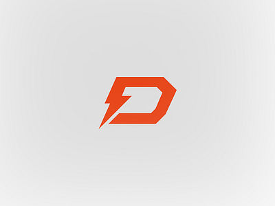 DALLMYD Logo bolt d letter lightning logo