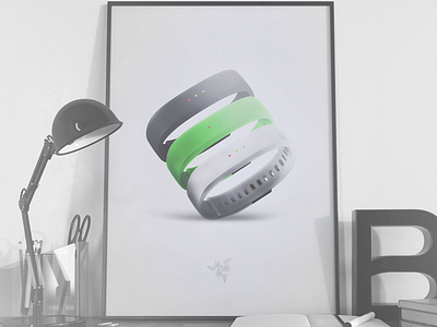 Razer Nabu X Ad ad advertisement band design hd logo product smart