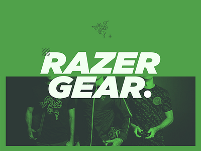 Razer Gear Promotional Ad ad apparel razer