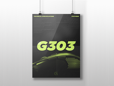 Logitech G303 Mouse Ad