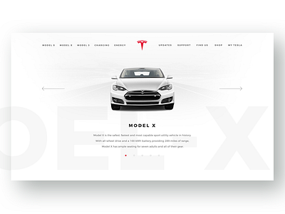 Tesla — Model X Home design home motors redesign tesla web