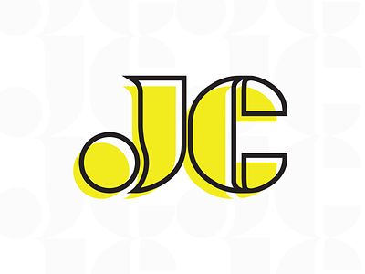 "JC" Logo Monogram jc logo monogram outline