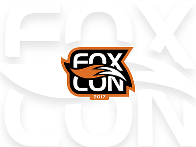 FoxCon 2017 Logo 2017 con echo fox fox foxcon logo