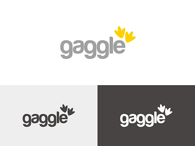 Gaggle baby fun graphic design logo design