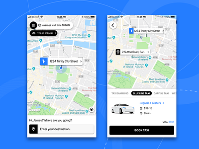 iCabbi aggregation cab taxi taxi booking app