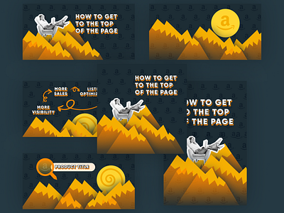 Sellbery blog: How to Get to the Top of the Page design graphic design illustration