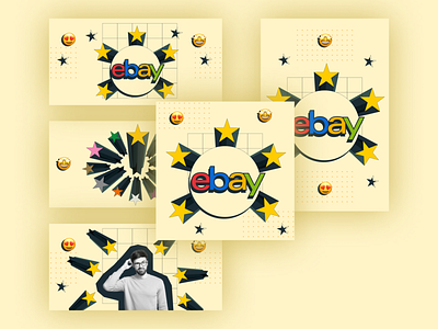 Sellbery blog: Understanding eBay stars and the Rating System banner design graphic design illustration