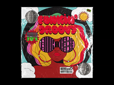 Funkin' Groovy aftereffects animation disco funkadelic funky illustrator motion design motion graphics music music album vector vinyl
