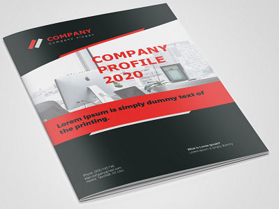 Company Profile annual report branding brochure design company profile corporate branding corporate flyer marketing trifold brochure