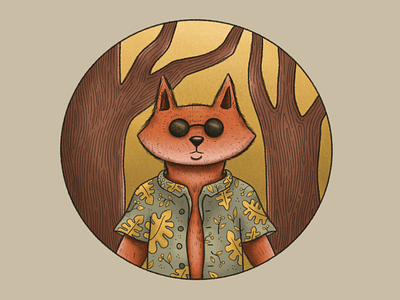 Fox Badge