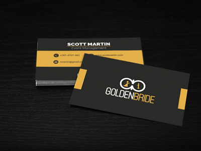 Golden Bride Business Card