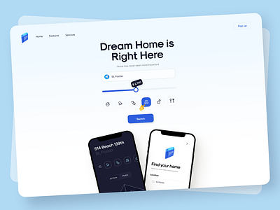 Real Estate - Landing Page