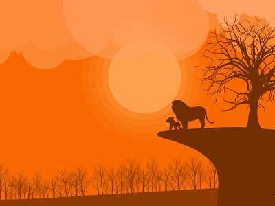 Lion King disney graphicdesign illustration lion king