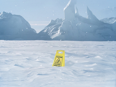 Icy caution