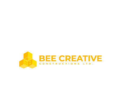Bee Creative Logo design creative logo designagency designsprint graphicdesign illustration inspiredesign logo logocreation perspective yellow